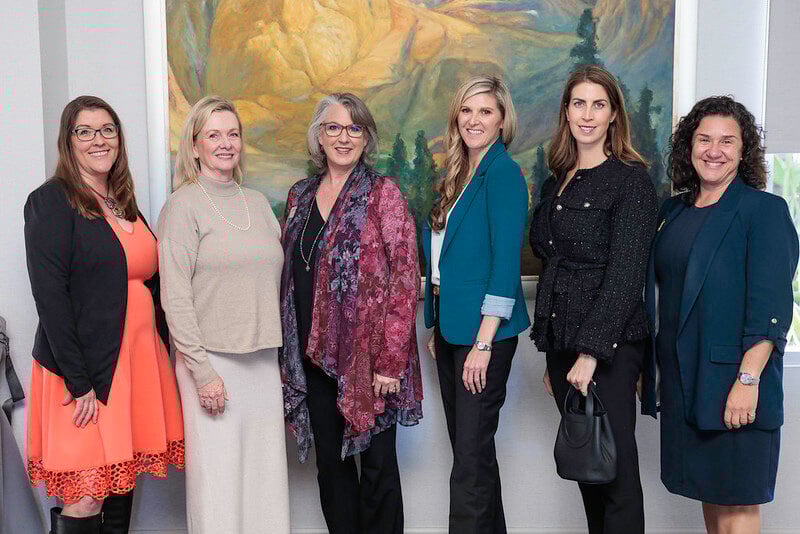2025 February Strategic Exit Planning Event_Group photo with Shelley Hoss and Margita Labhard