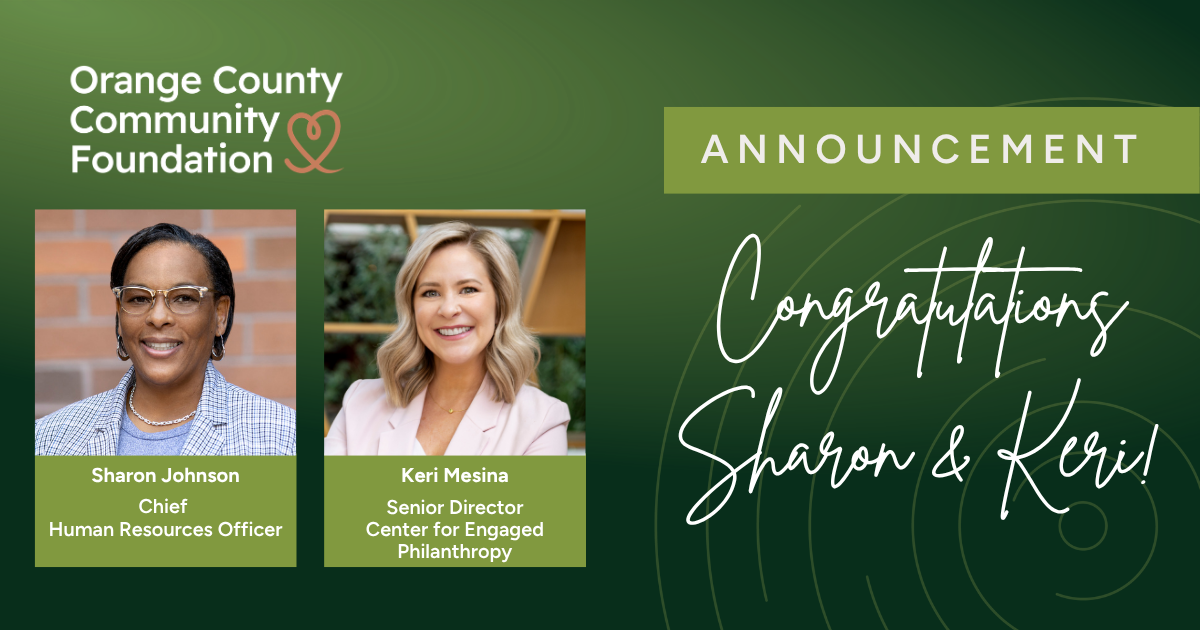 OCCF Celebrates Keri and Sharon_Email graphic (1)